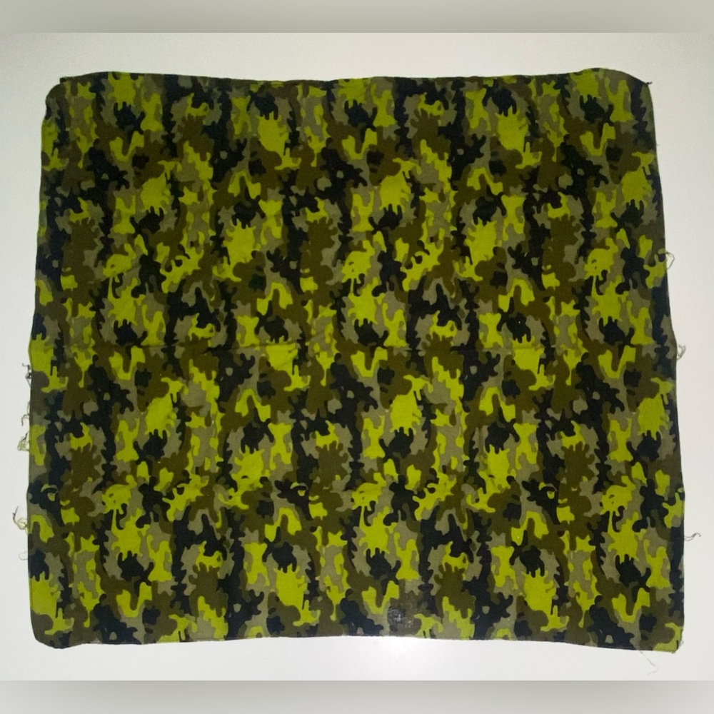 Camouflage Doo Rag Head Wrap Hat Doo Tie Cap 18.5” x 21”